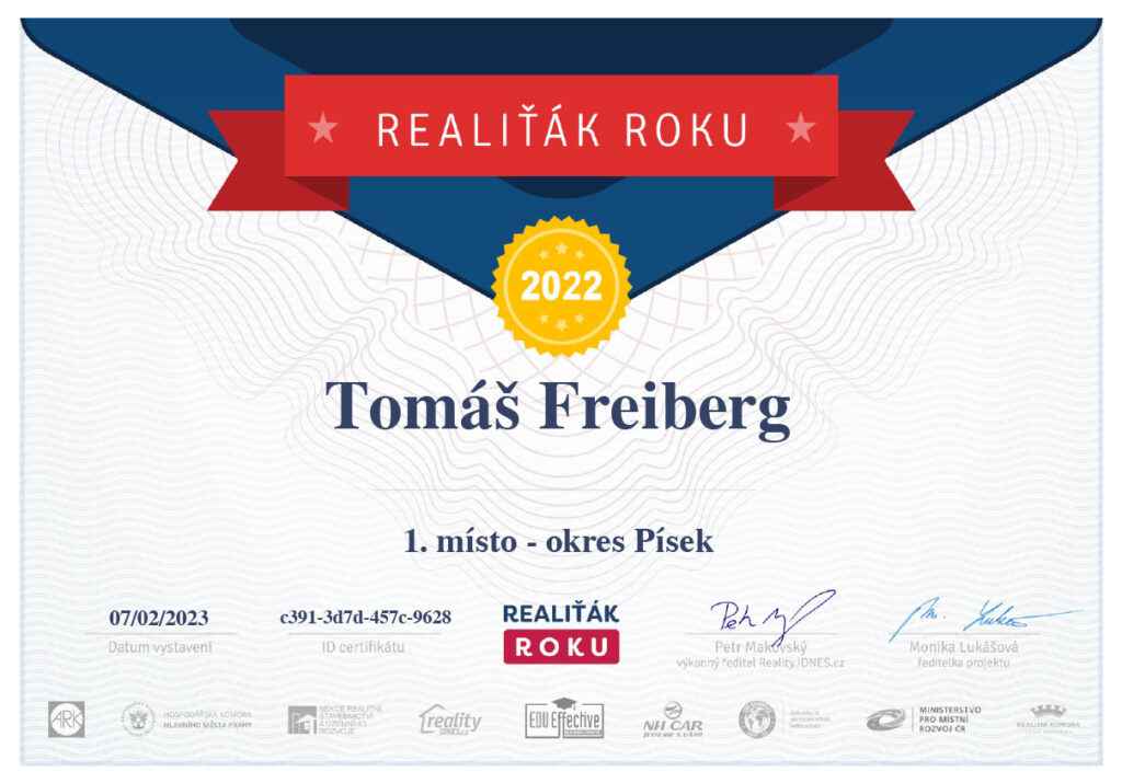 tomas frieberg realitak roku 2023